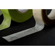 Лента липкая (скотч), бумажная, белая, 9М