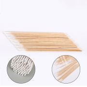 Ватные палочки 7см деревянные, микростики, 100шт