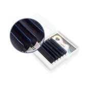 Ресницы двухтоновые синие Lovely MINI - 6 линий - MIX