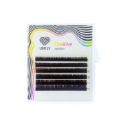 Ресницы Lovely «темный шоколад» MIX - MINI 6 линий