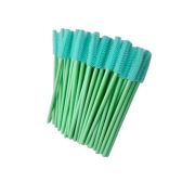 Щеточки для ресниц силиконовые, 50 шт, цвет в ассортименте