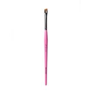 FreiAVIVER Кисть для бровей скошенная Barcelona (6мм), розовая