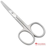 Ножницы маникюрные Solinberg 062, ногтевые, безопасные, матовые, лезвия 2 см