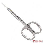 Ножницы маникюрные Solinberg 1006(ручная заточка) «Pro line», заусеничные,лезвия 1,7 см