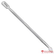 Шабер маникюрный Solinberg 0101, двусторонний , серебристый, (12.5 см.).