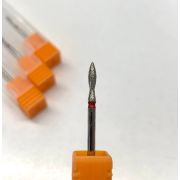 Фреза алмазная «Пламя» 240 021R красная