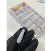 Типсы пластиковые белые «Балерина», 100 шт