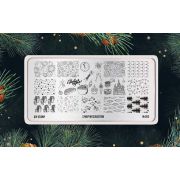 Пластина для стемпинга Go! Stamp 262 S Novym Schastiem Weather