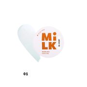 Бескислотный холодный гель для моделирования и укрепления MILK Modeling cool gel 01 Ivory 15г