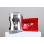 Штамп и мини-скрапер Go!Stamp Silver Lite, 3.9 см