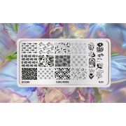 Пластина для стемпинга Go! Stamp 291 Floral Fantasia