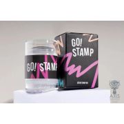 Двойной штамп и мини-скрапер Go Stamp No Glitter, 4 см