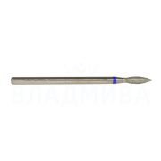 866.104.243.080.023 Фреза алмазная пламя синяя 2.3 мм, ВладМиВа