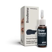 Хна для бровей BrowXenna Графитовый концентрат №110 (флакон) 10 гр