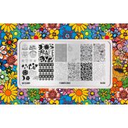 Пластина для стемпинга Go! Stamp 303 Flowed Child