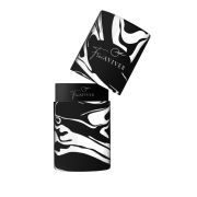 FreiAVIVER Тубус для кистей и инструментов, черный с белыми разводами