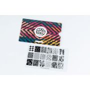 Пластина Swanky Stamping 154 большая 145*95см