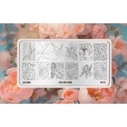 Пластина для стемпинга Go! Stamp 313 Leaf Love Laugh