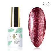 MIOnails Гель-лак PL-08. Platinum № 08