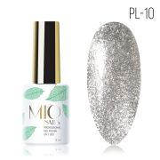 MIOnails Гель-лак PL-10. Platinum № 10
