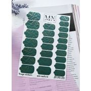 Плёнки Wraps stickers SF-132 (комбинированные с фольгой) MIW NAILS