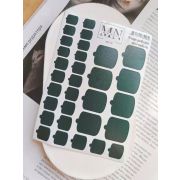 Плёнки для педикюра Wraps stickers SF-76 MIW NAILS