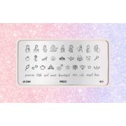 Пластина для стемпинга Go! Stamp 031 Princess