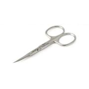 Ножницы для кутикулы, (стандартный сплав), ручная заточка, большие кольца, общая длина 95мм, режущая кромка 21мм SN016 Yoko