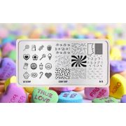 Пластина для стемпинга Go! Stamp 070 Candy Shop