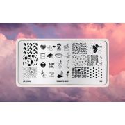 Пластина для стемпинга Go! Stamp 005 Romantic mood