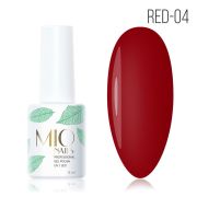 MIOnails Гель-лак. RED-04. Коллекция «RED» # 04, 8 мл