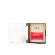 Ресницы флуоресцентные NEICHA REFINADO Red-Orange MINI 6 линий C 0,07 MIX 8.2 (8-13)