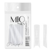 MIOnails Верхние формы-подложка «Арочный квадрат», 12 шт.