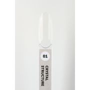 Моделирующий гель для наращивания MILK Molecula 01 Crystal Structure (15 мл)