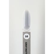 Моделирующий гель для наращивания MILK Molecula 10 Gray Matter (15 мл)