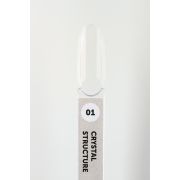 Моделирующий гель для наращивания MILK Molecula 01 Crystal Structure (50 мл)